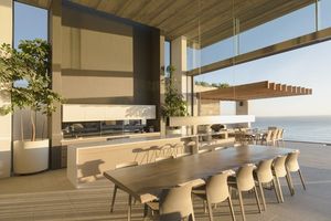 modern exterior living space