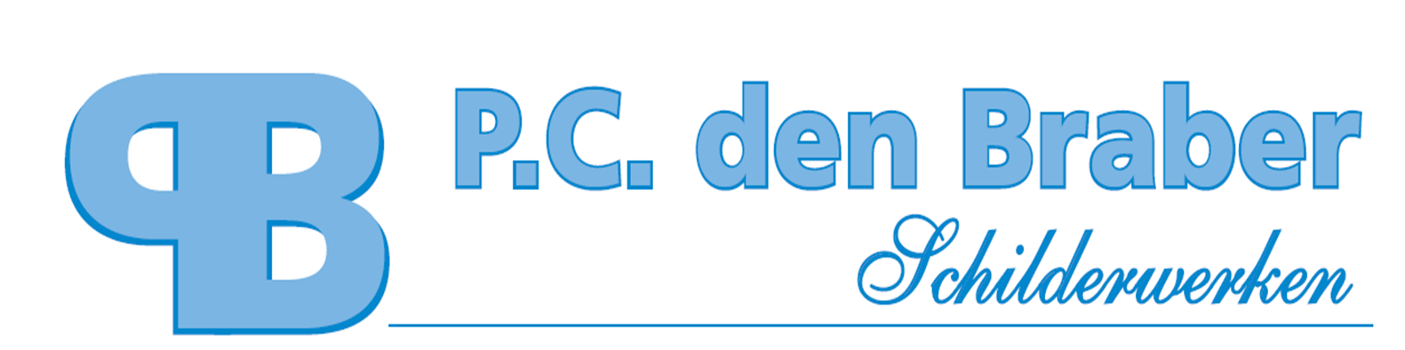 Logo P.C. den Braber Schilderwerekn