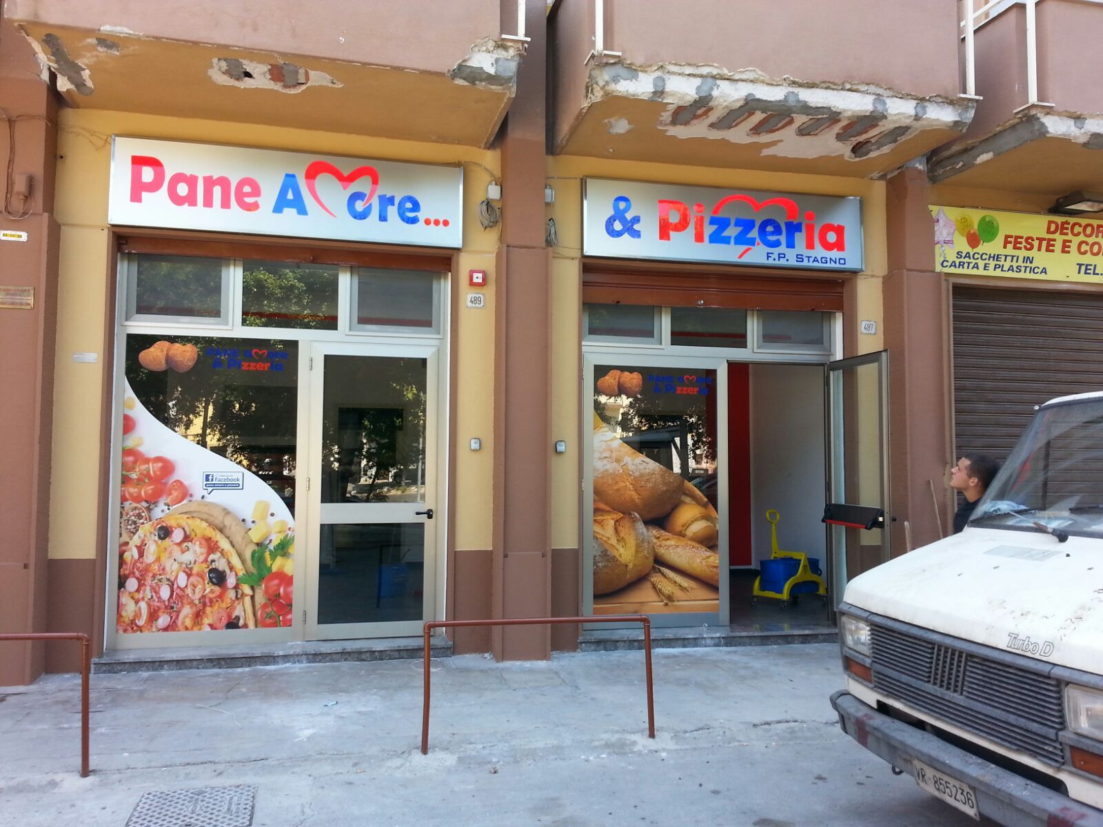 insegna di un forno