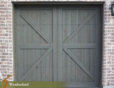 Custom Cedar Wood Garage Doors Weatherford2 Custom Cedar Wood Garage Doors Weatherford2
