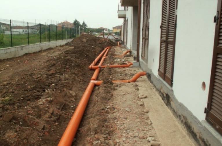 Installazione di tubature
