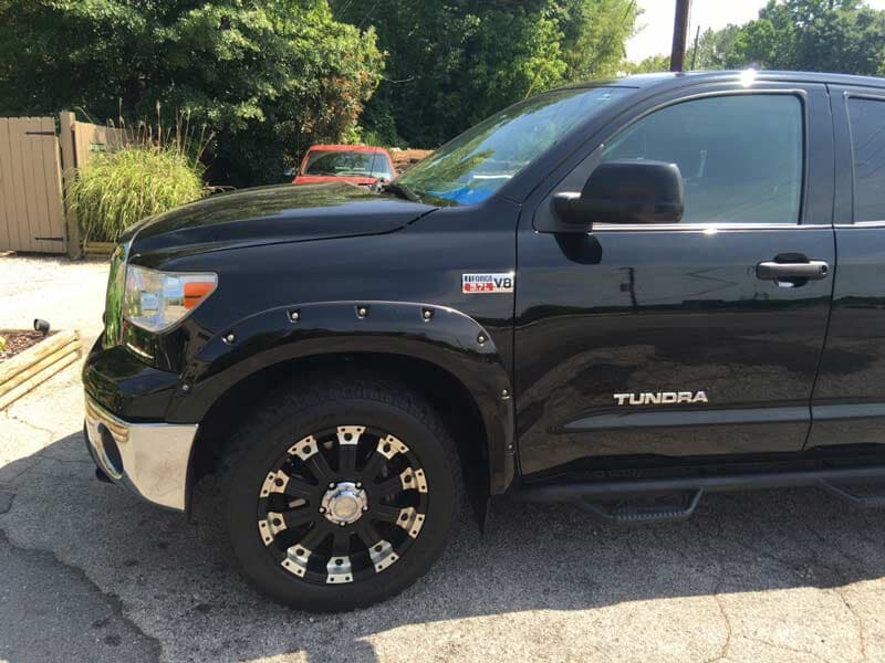 Car Crush left side after repair - body work in Birmingham, AL