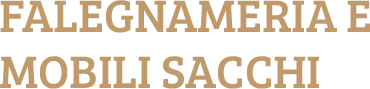 FALEGNAMERIA E MOBILI SACCHI-LOGO