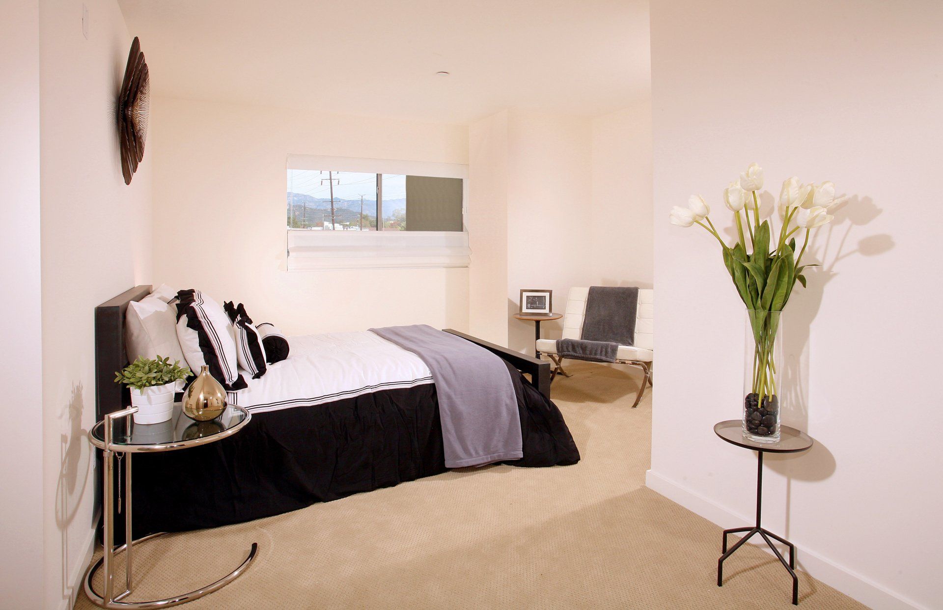 side of bedroom
