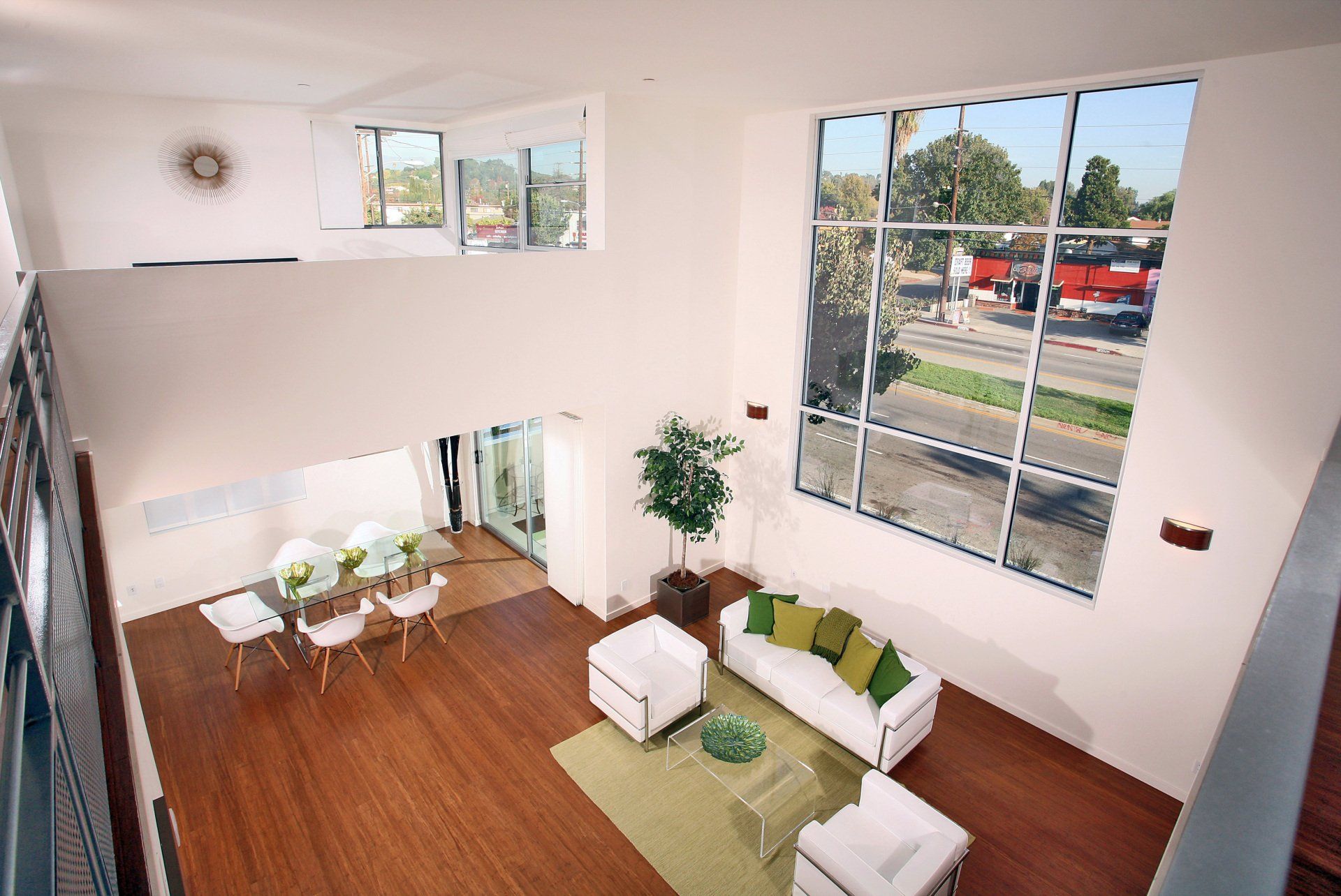 living room view