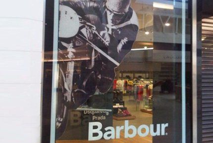 Window graphic display