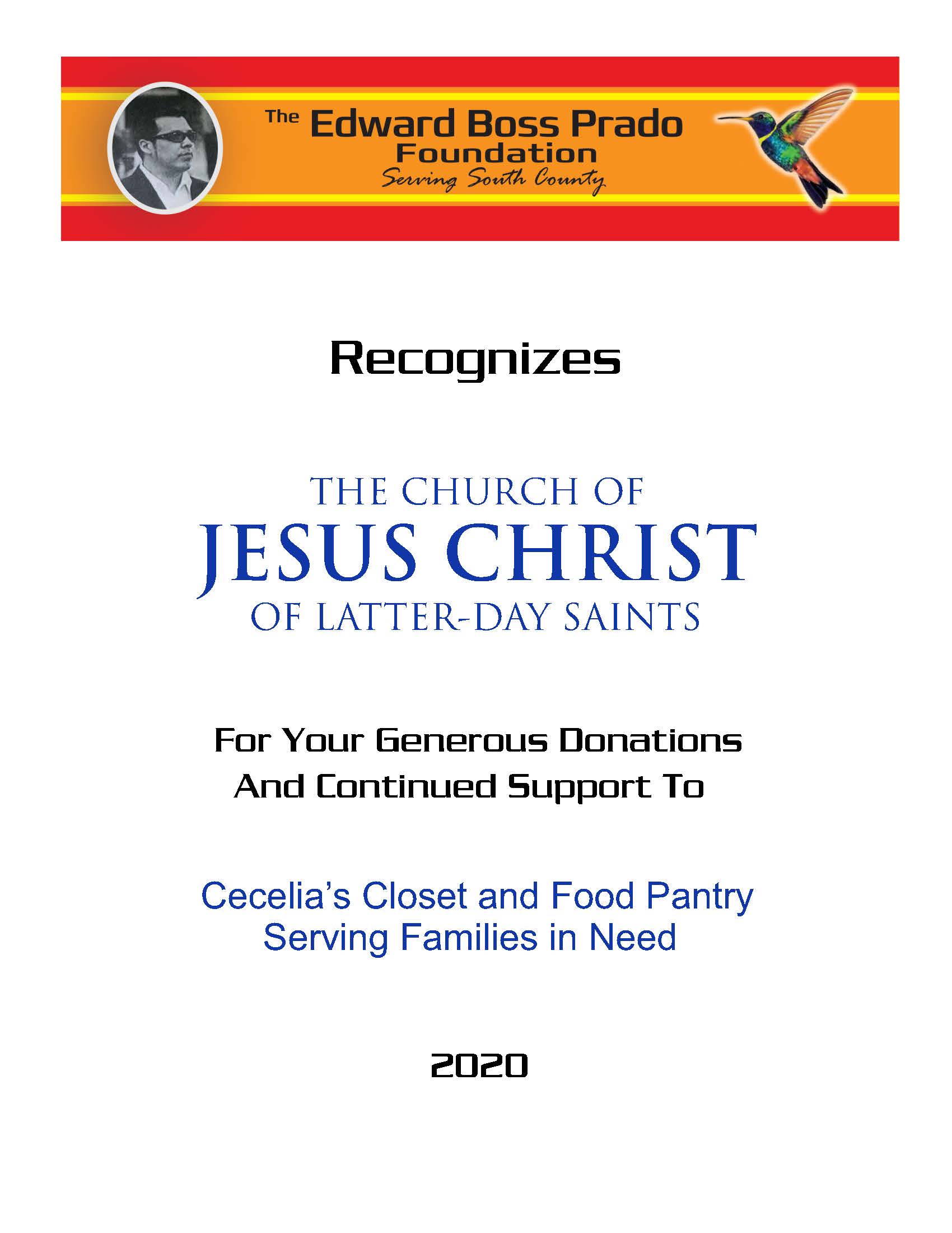 LDS recognition