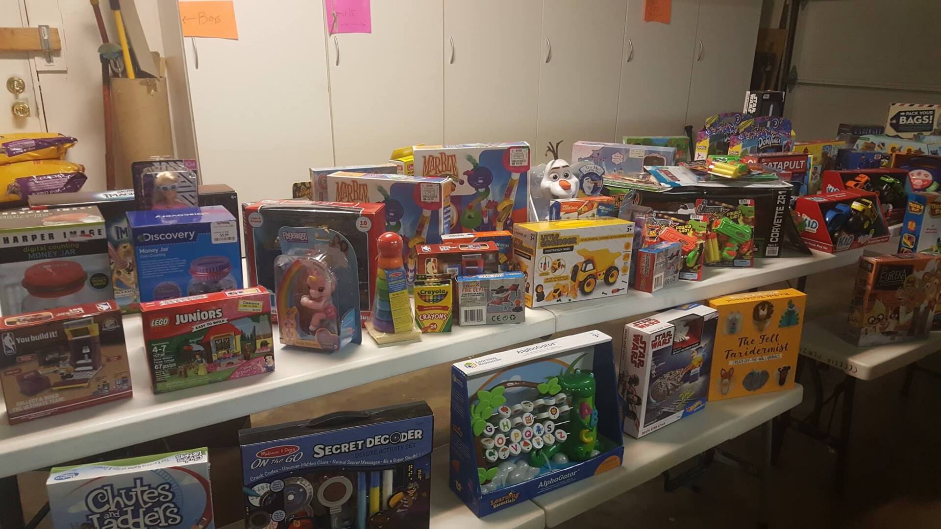 Sample of toys