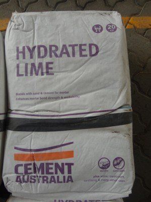 hydrated lime cement mix