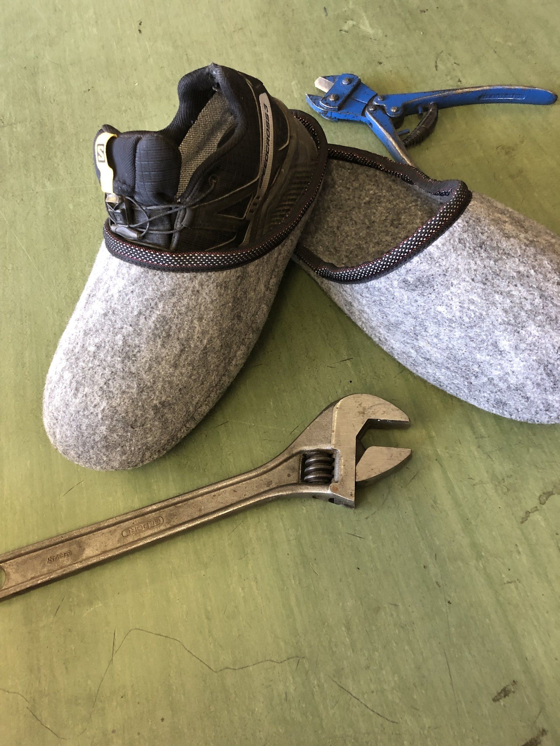 Filzüberschuhe Nova Sanitas 3