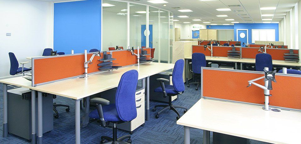office tables and chairs