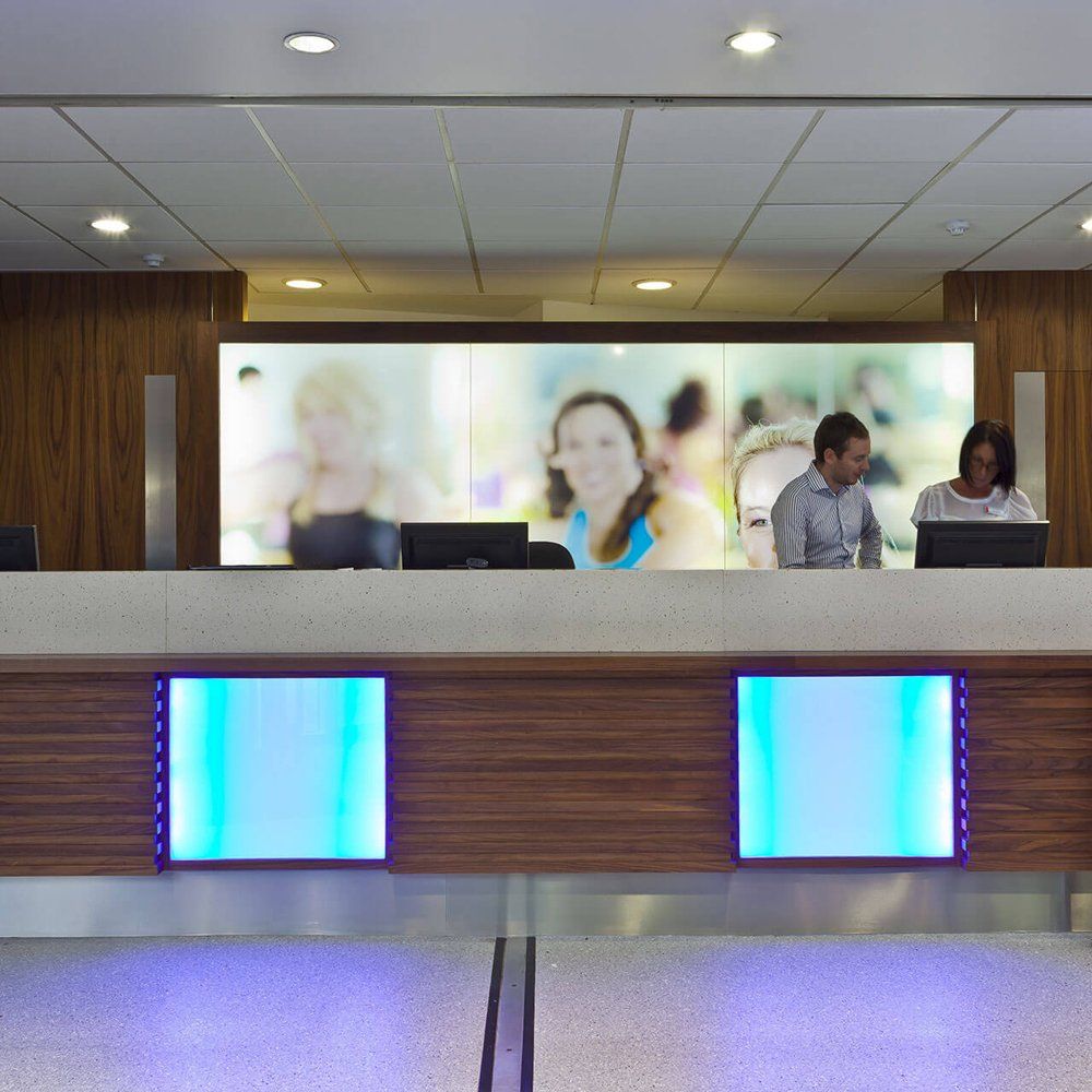 reception desk