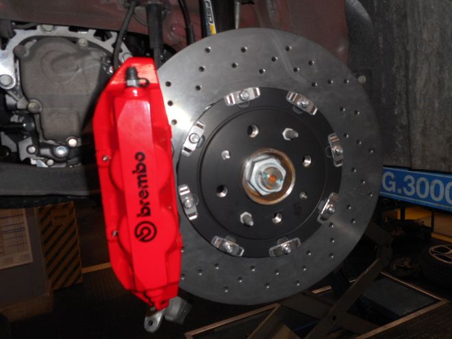 impianto frenante brembo racing
