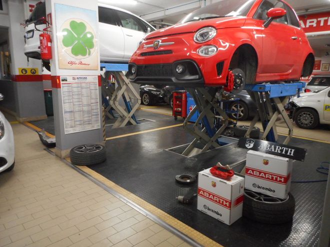 impianto frenante brembo racing