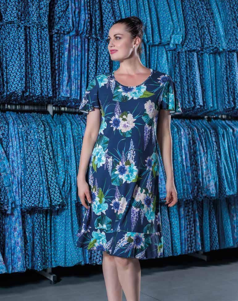 vestito a fiori Patty Fashion