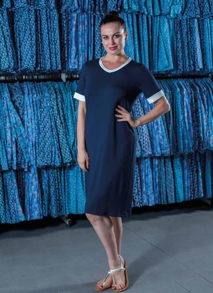 abito celeste Patty Fashion