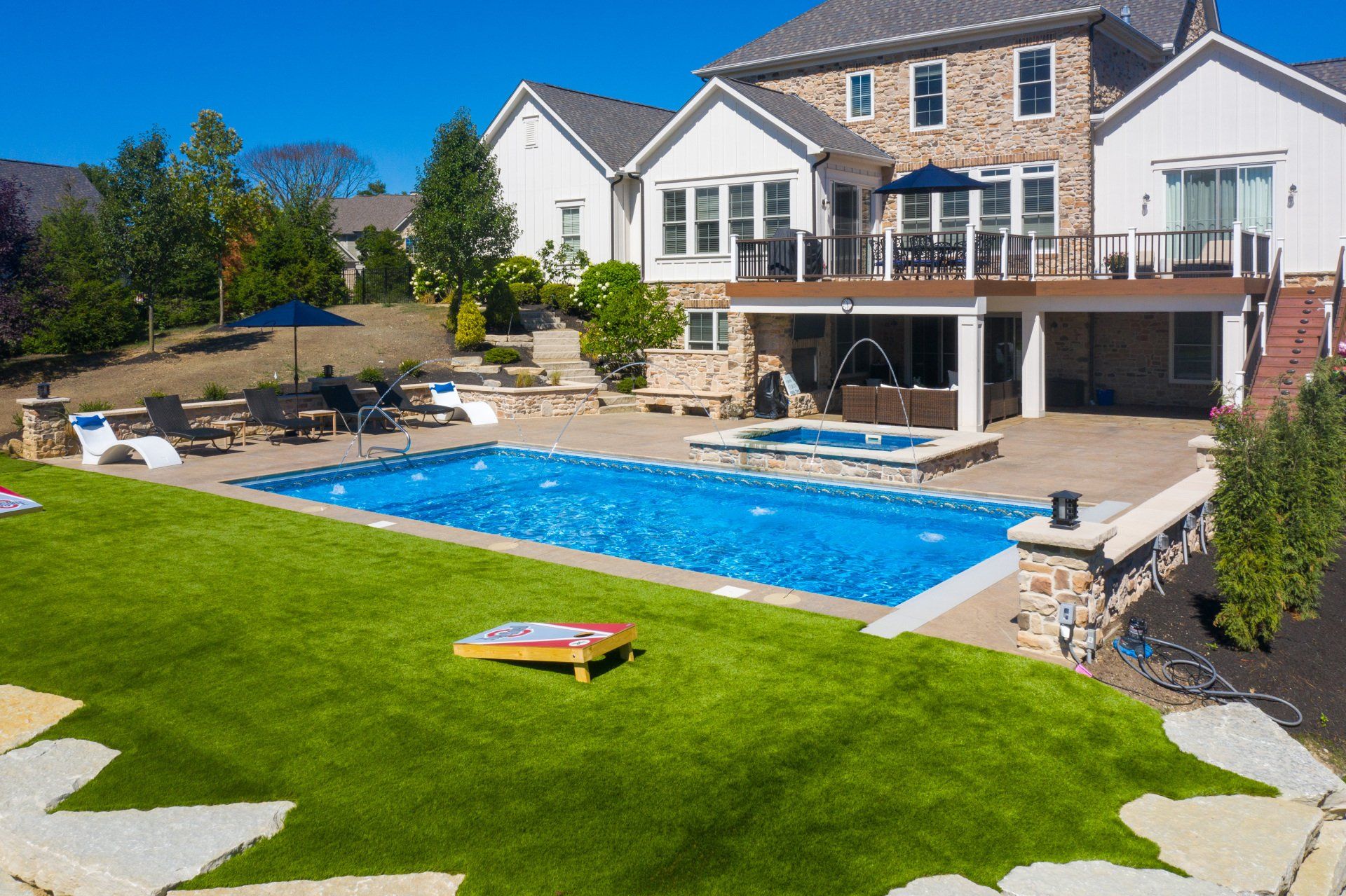 new pool construction Dublin Ohio