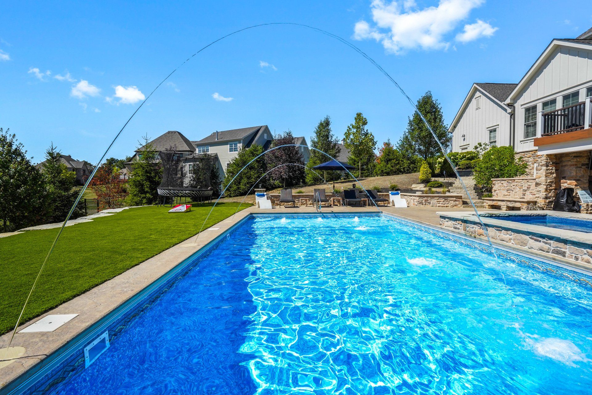 new pool construction Dublin Ohio