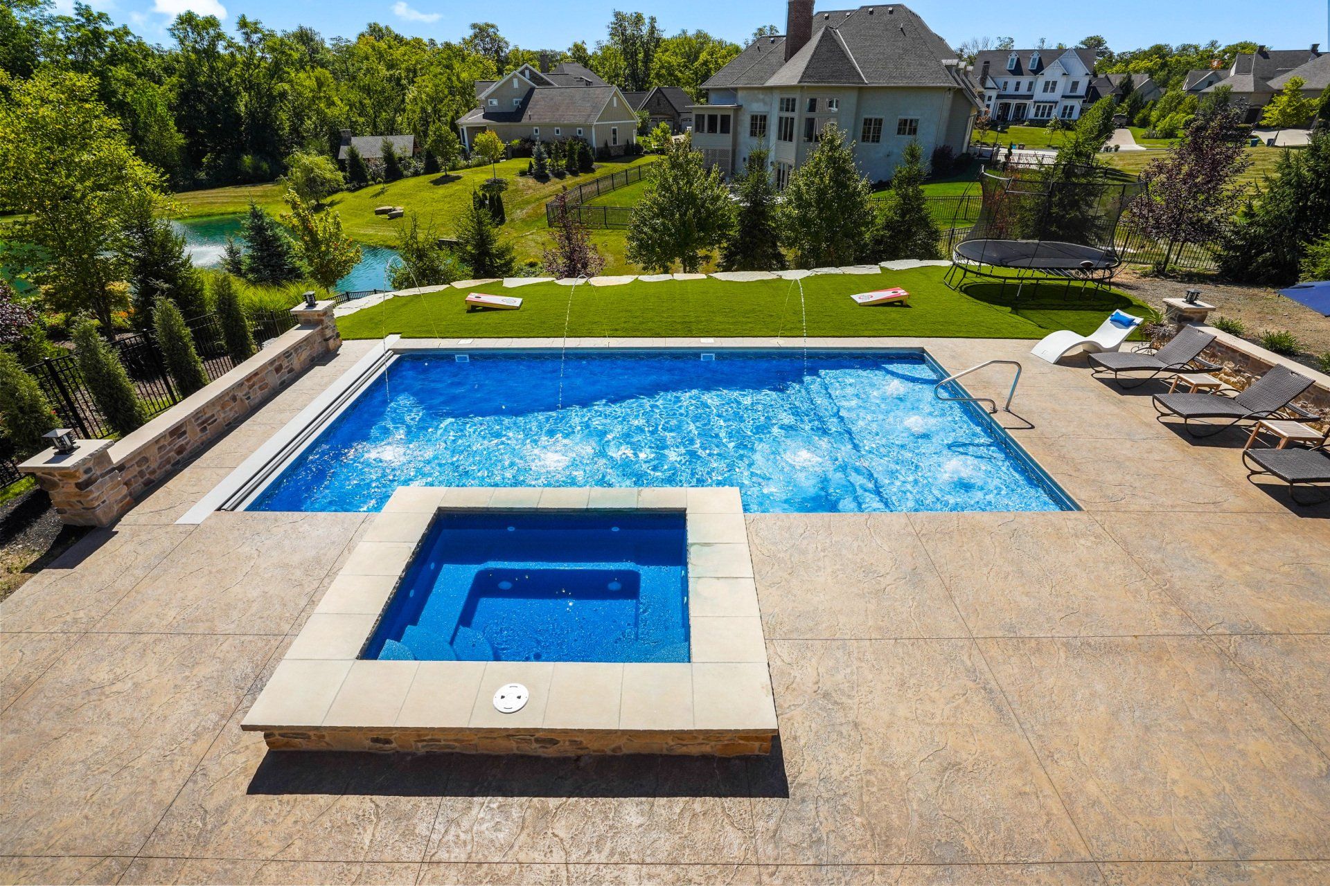 new pool construction Dublin Ohio