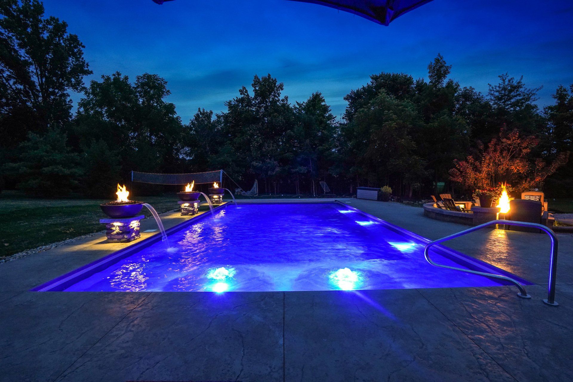 new pool construction Powell Ohio