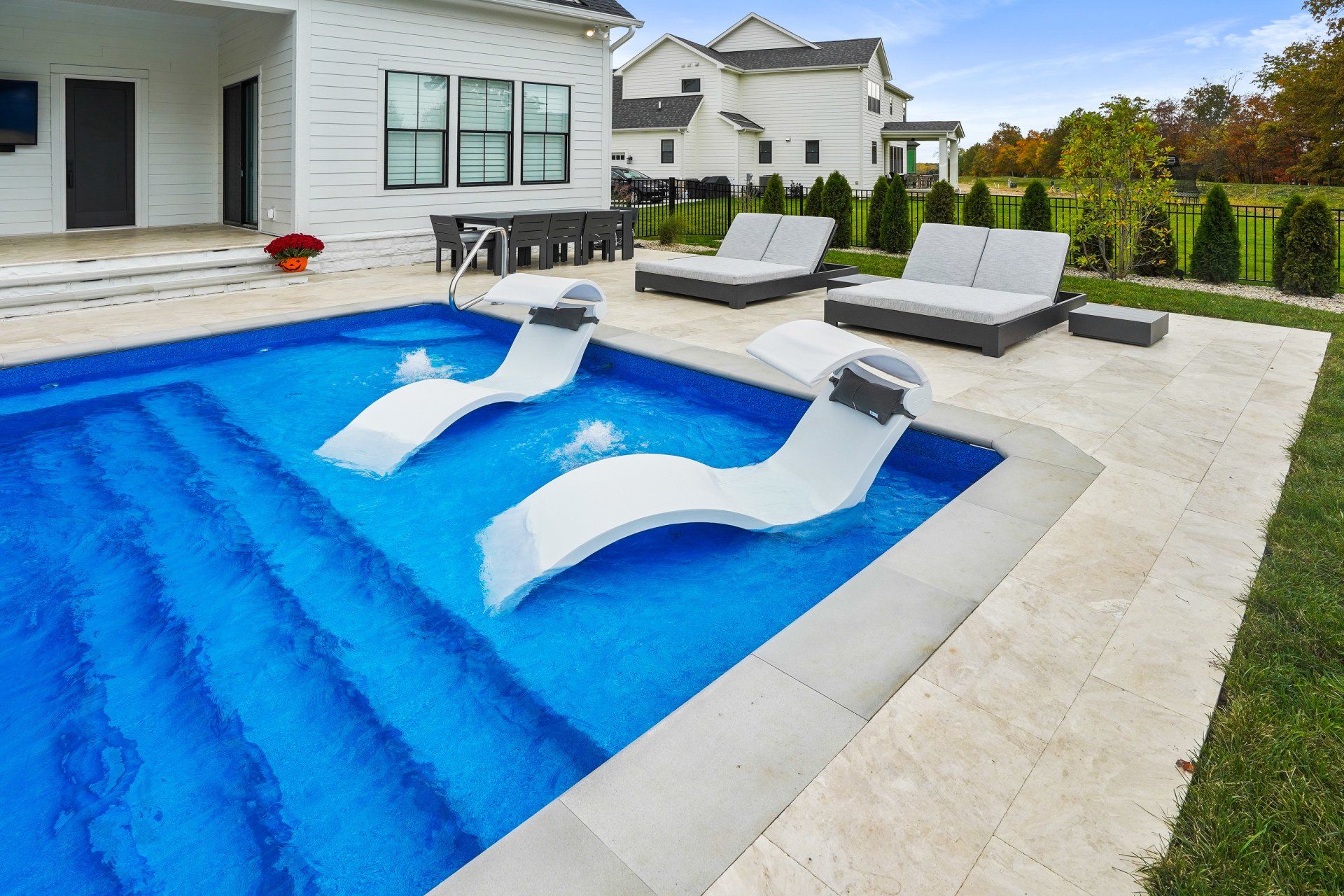 new pool construction Powell Ohio