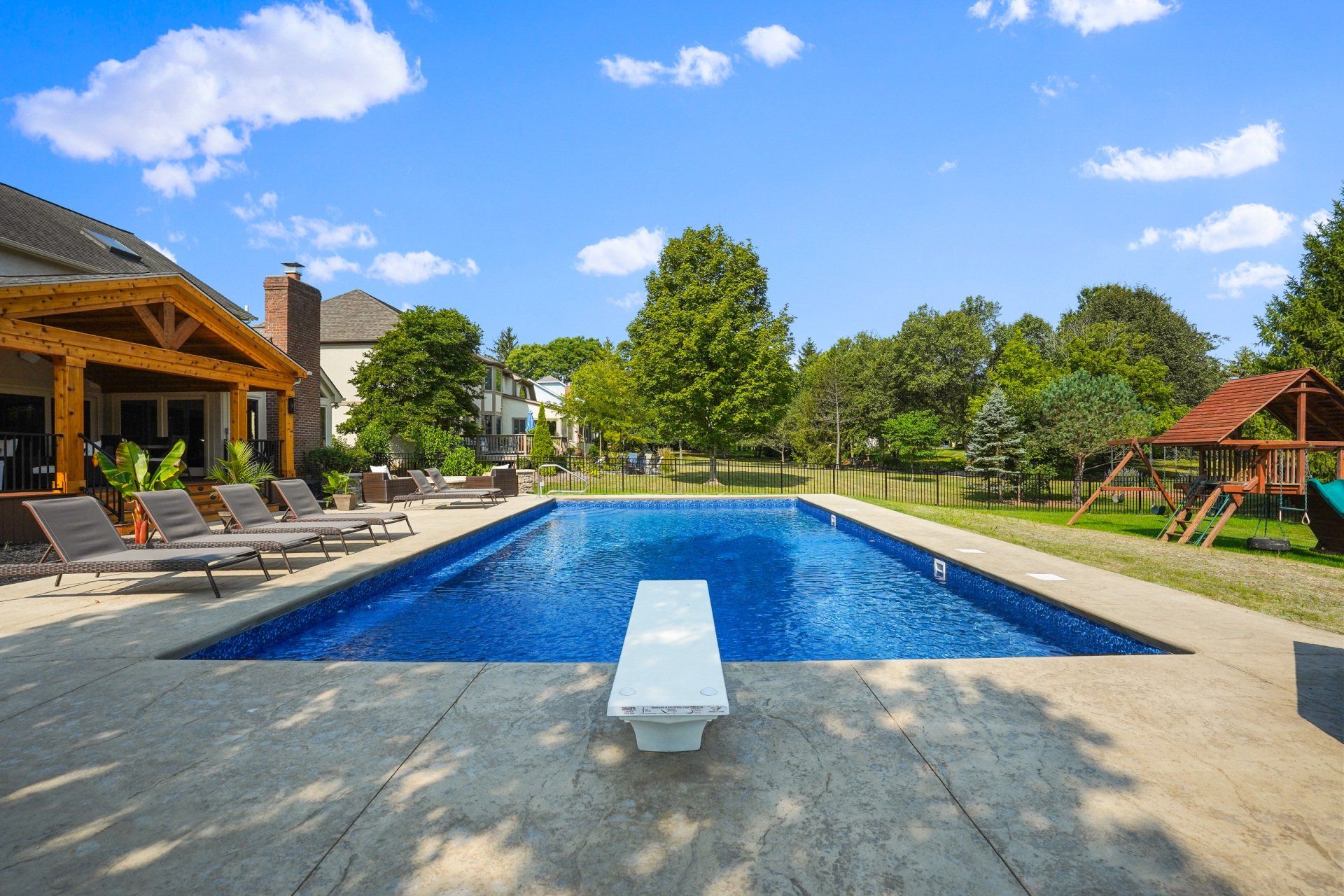 new pool construction Powell Ohio