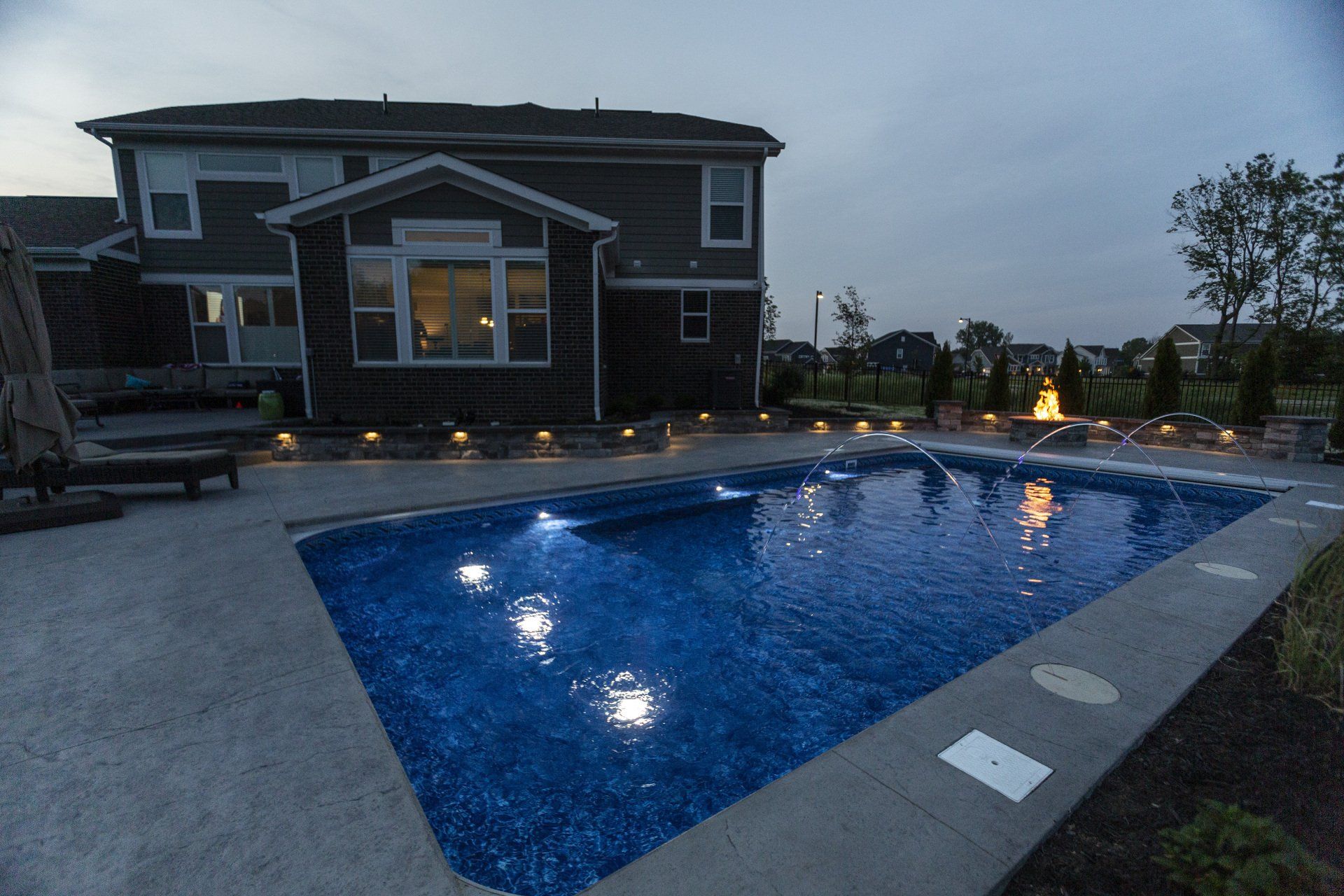 new pool construction Hilliard Ohio