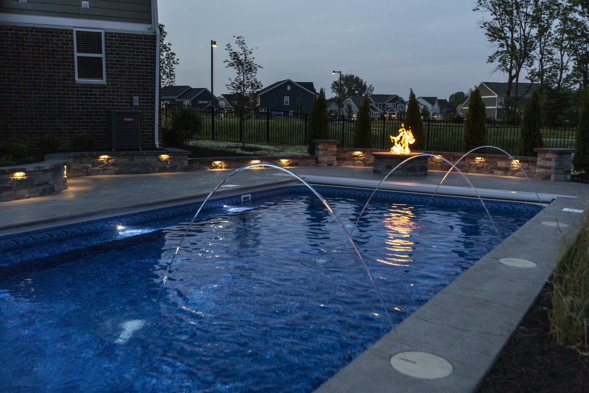 new pool construction Hilliard Ohio