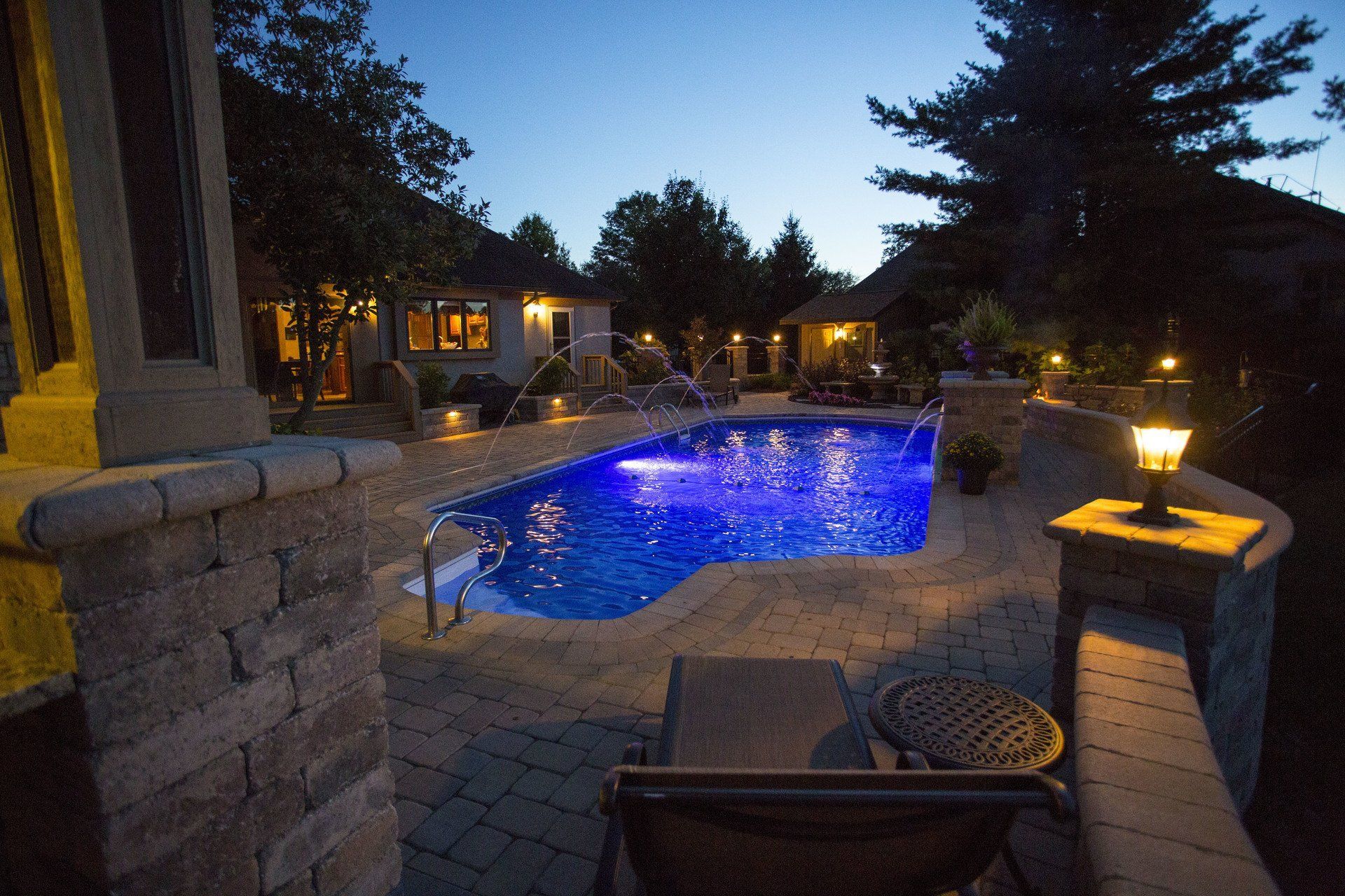 new pool construction Dublin Ohio