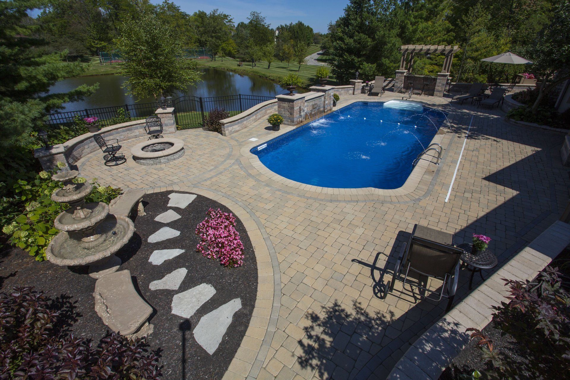 new pool construction Dublin Ohio