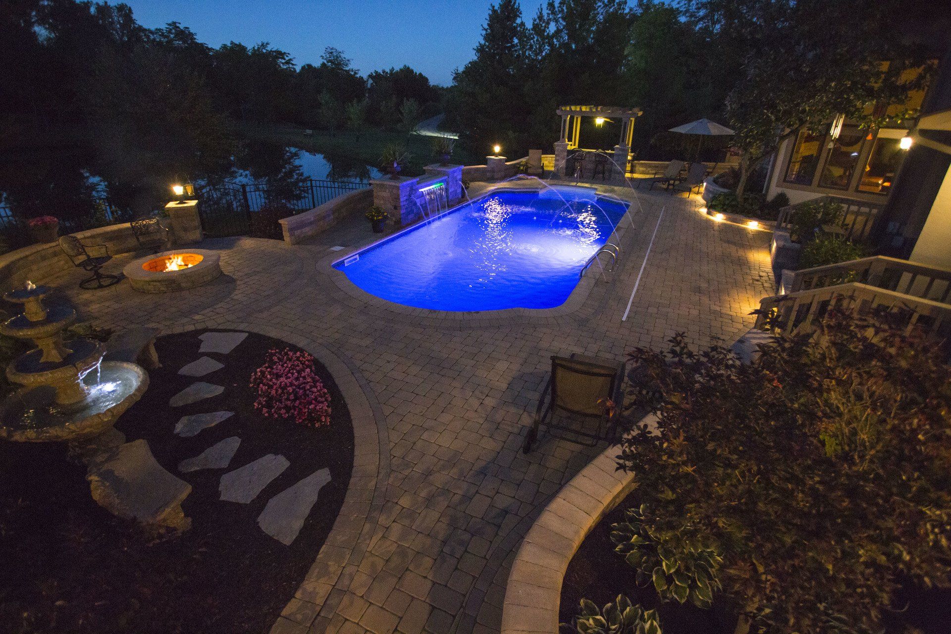 new pool construction Dublin Ohio