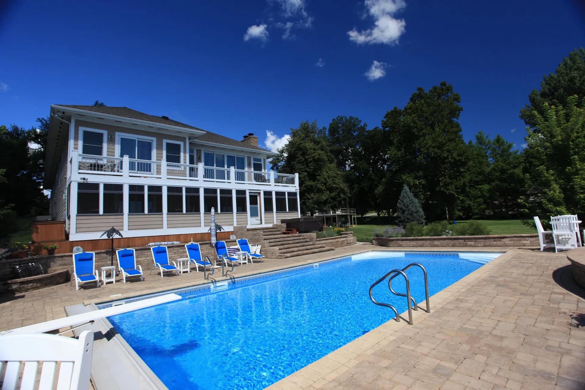 new pool construction Hilliard Ohio
