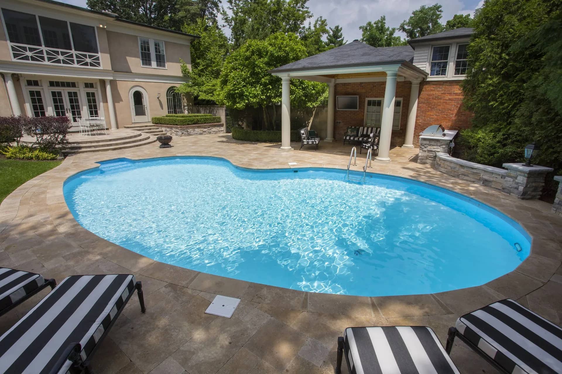 new pool construction Westerville Ohio