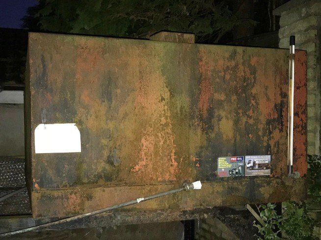 greasy oil tank upgrade