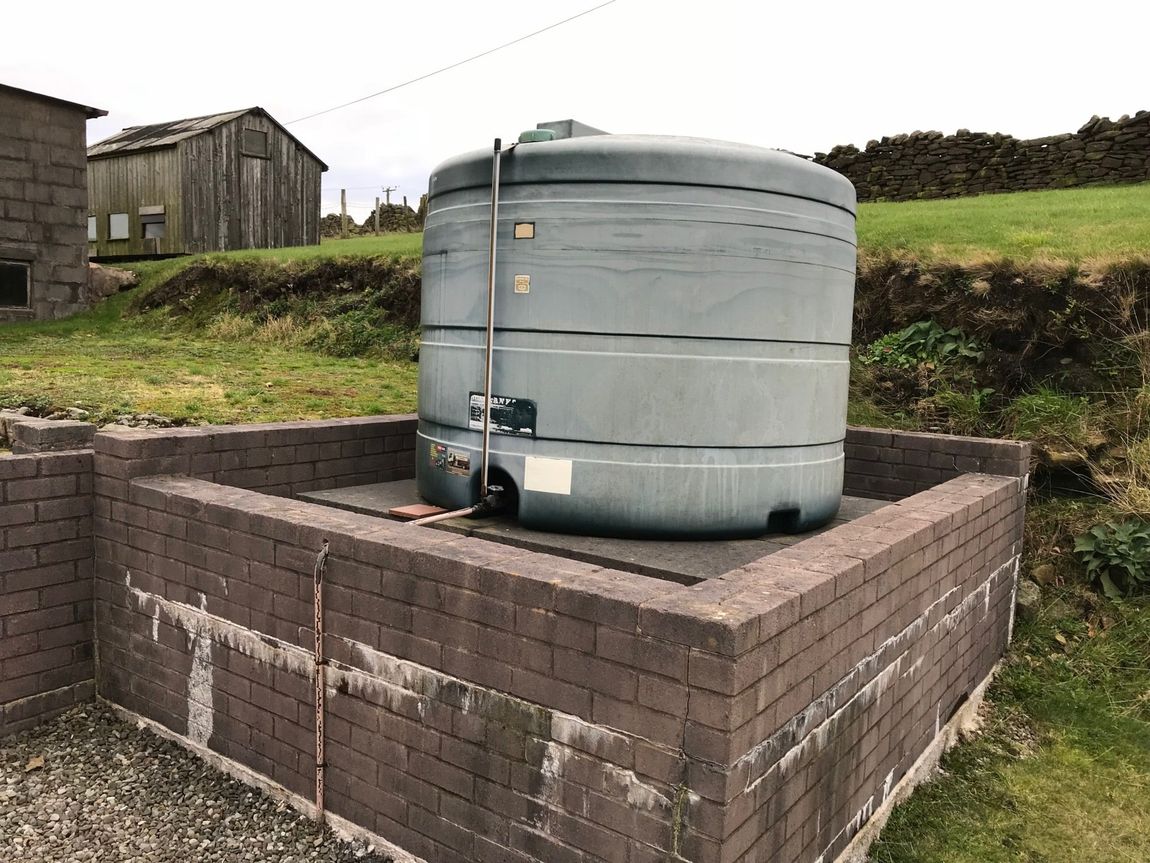new oil tank upgrade