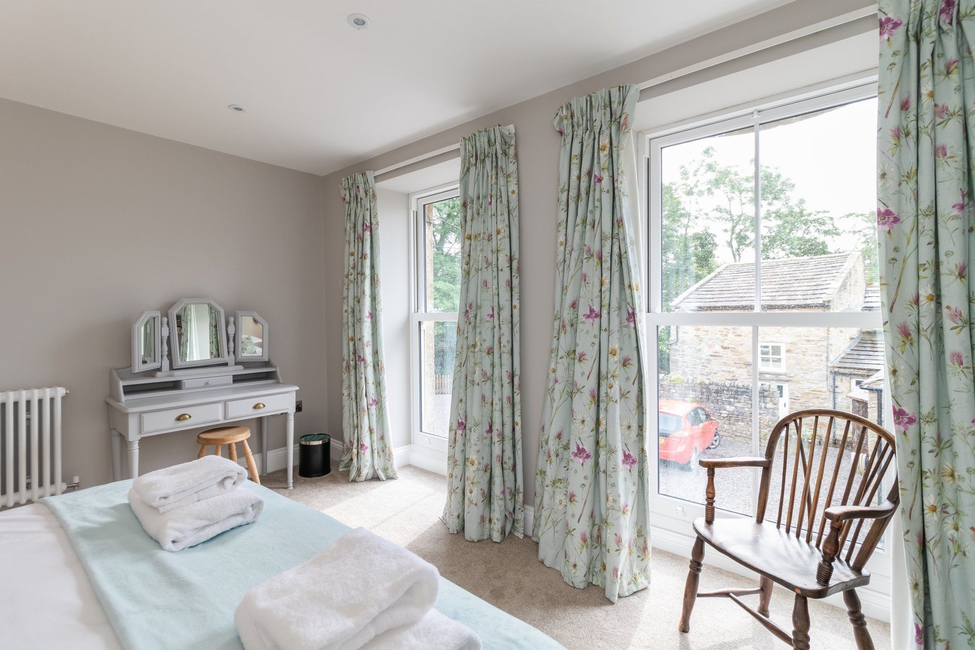light and airy room