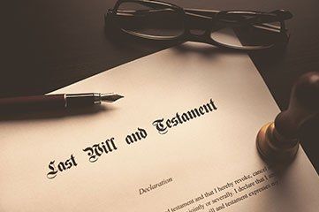 Last Will Attorney — Last Will Document in Aiken, SC