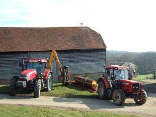 Hay making - Heathfield - David Unsworth White - Harrowing and Rolling