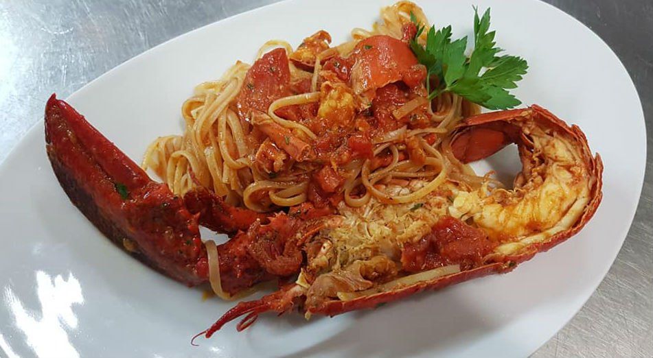 Primo con pasta fatta in casa