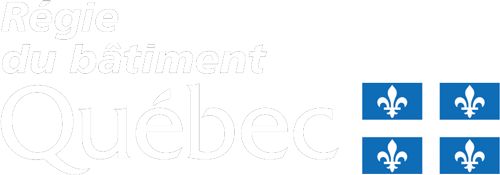 A logo for the province of quebec with a flag on it.