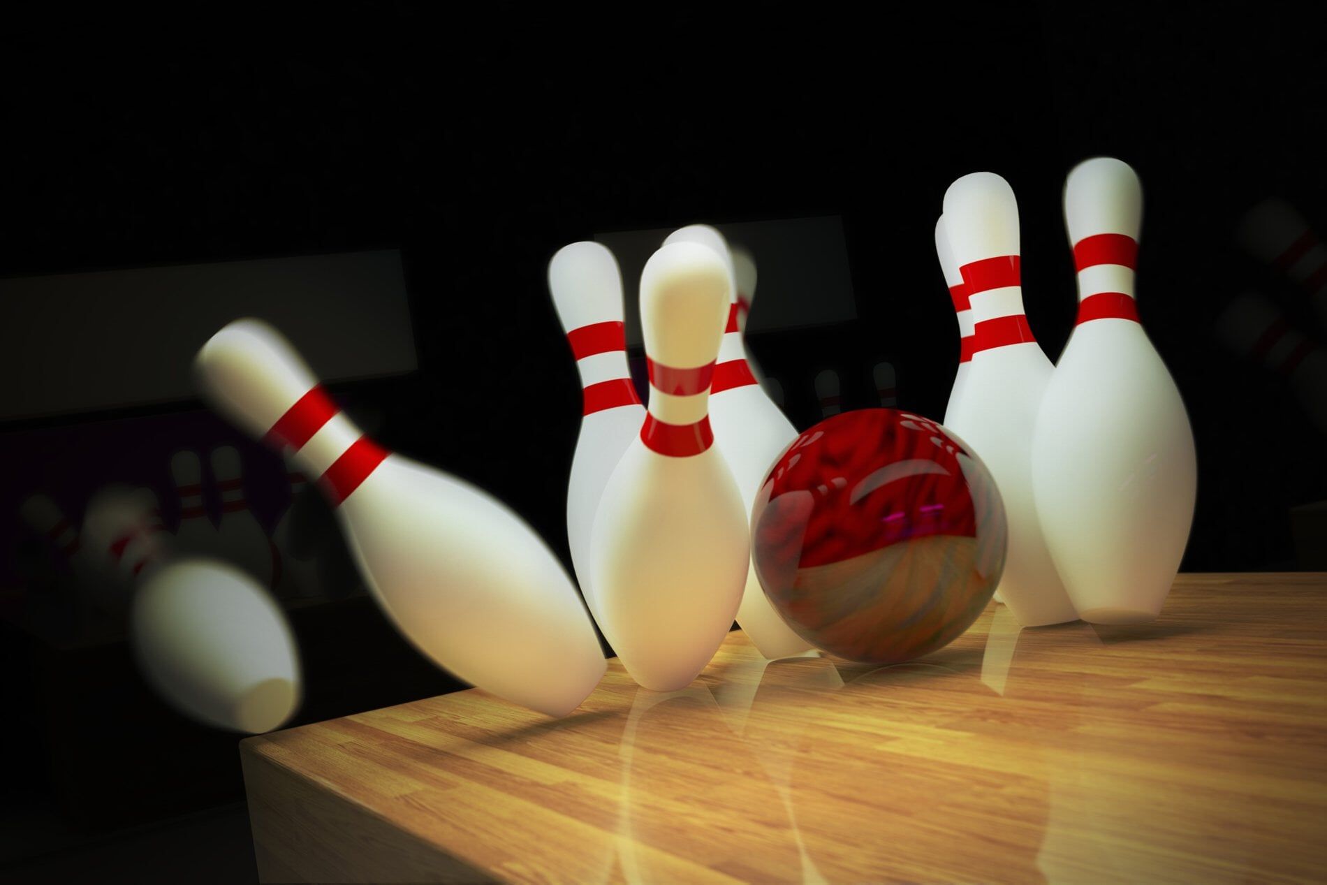Black Bowling Ball — Bowling Center in Colorado Springs, CO