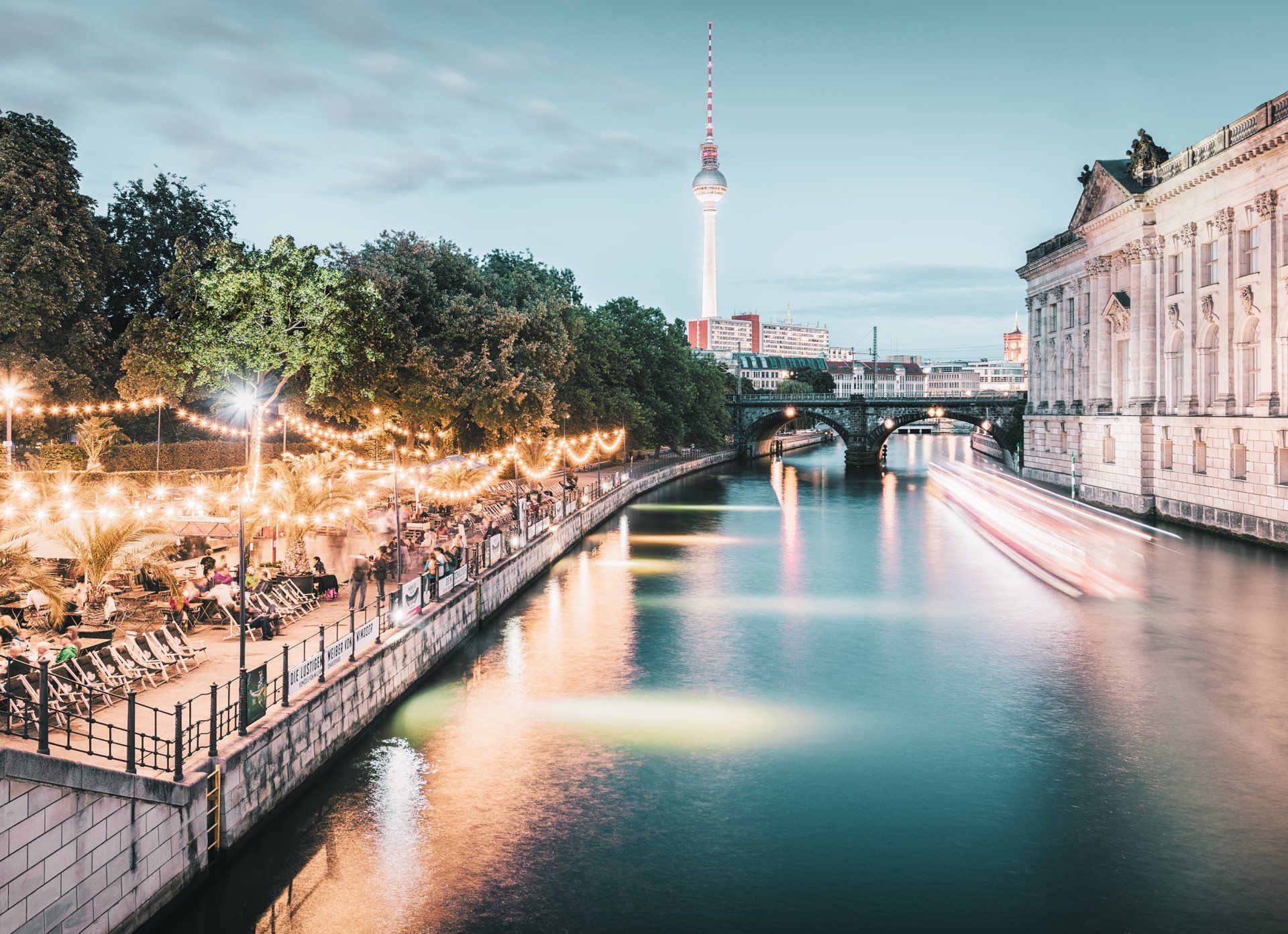 Bildmontage Berlinmotiv vorher