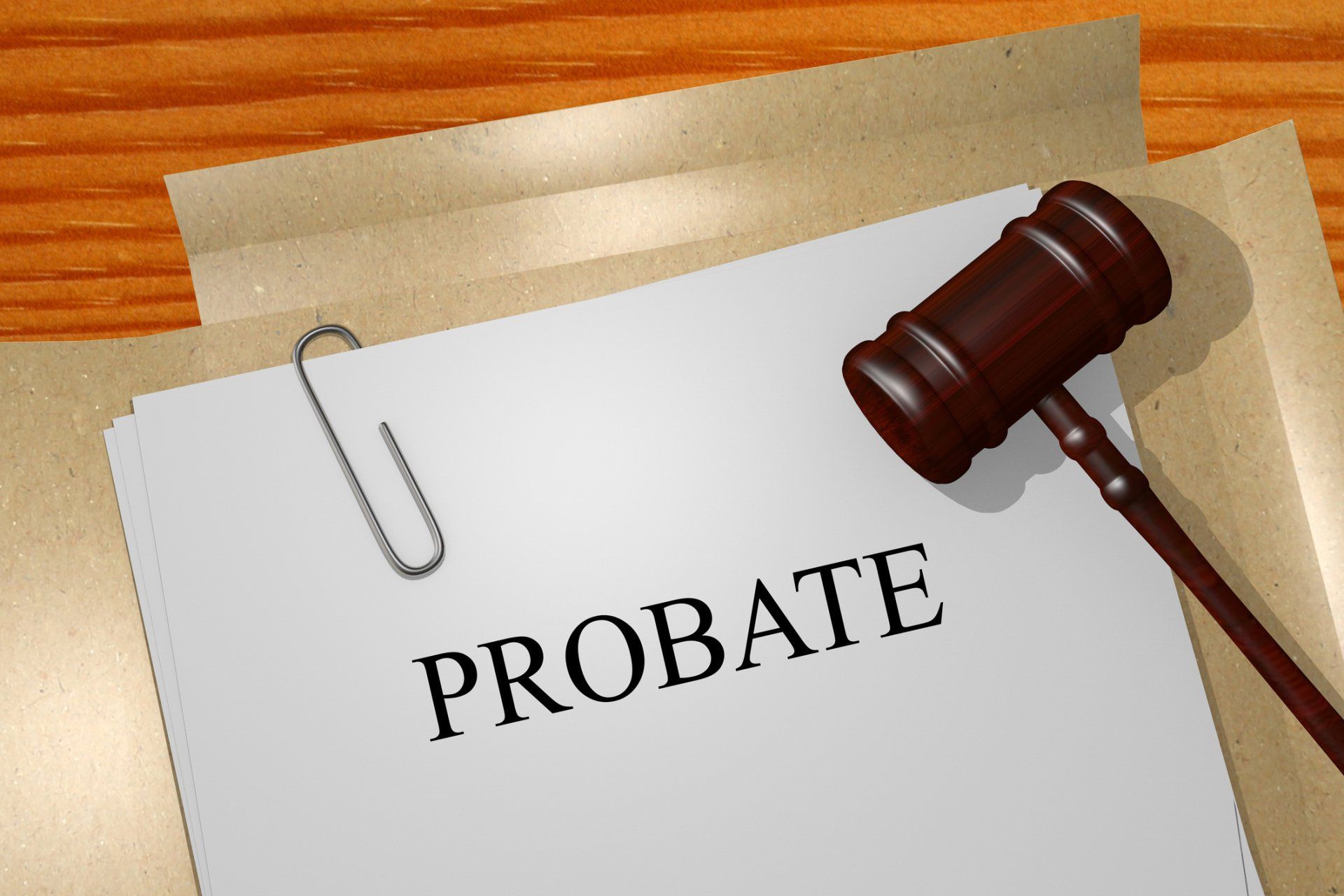 Gavel on a Probate Document — Medina County, OH — Laribee & Hertrick, LLP