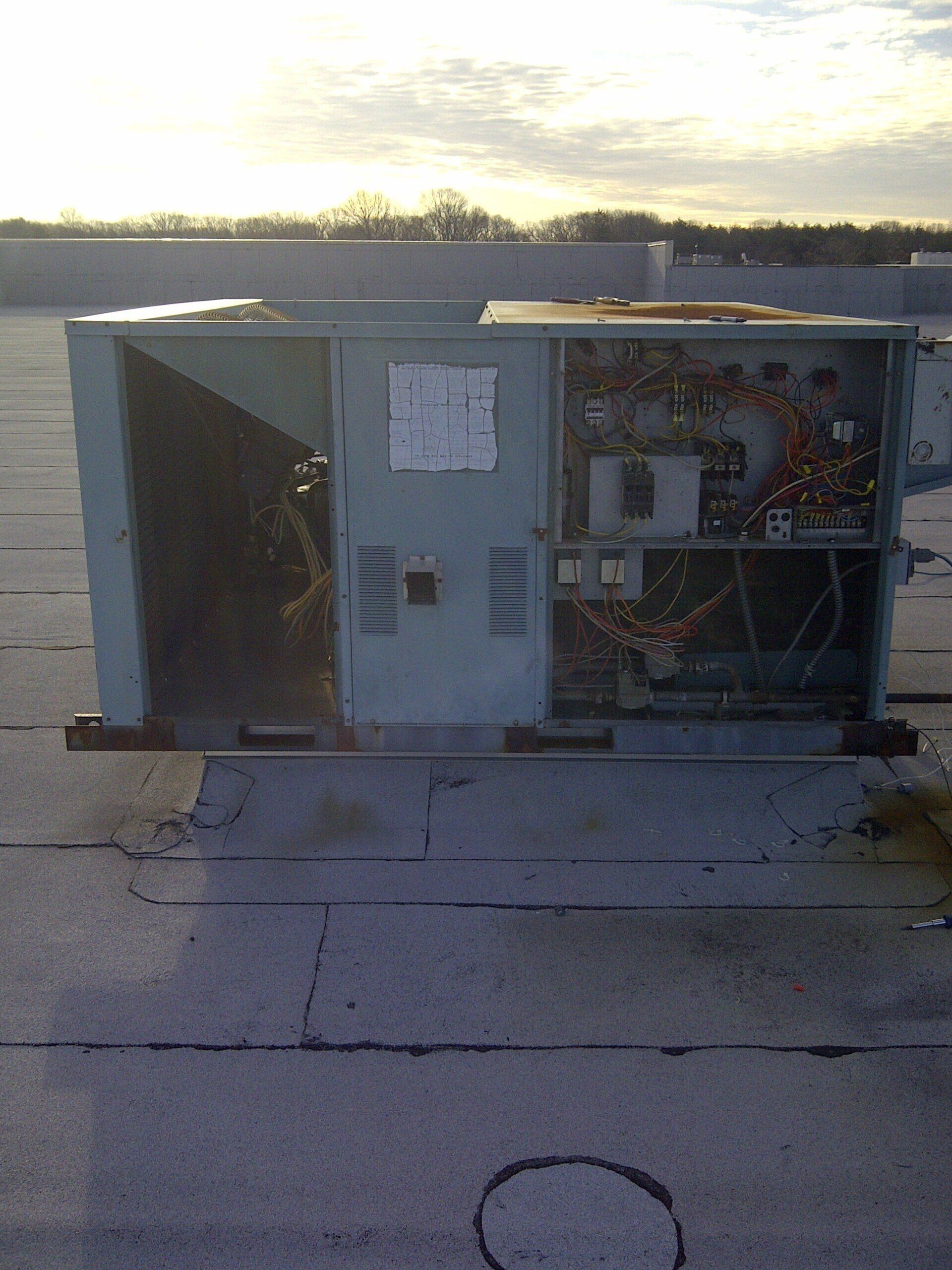 fry plumbing unit repair job