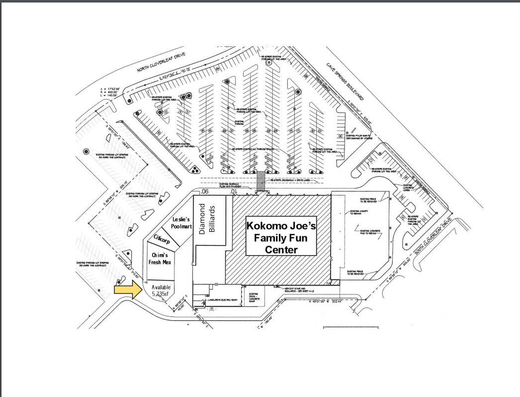 Cave Springs Site Plan