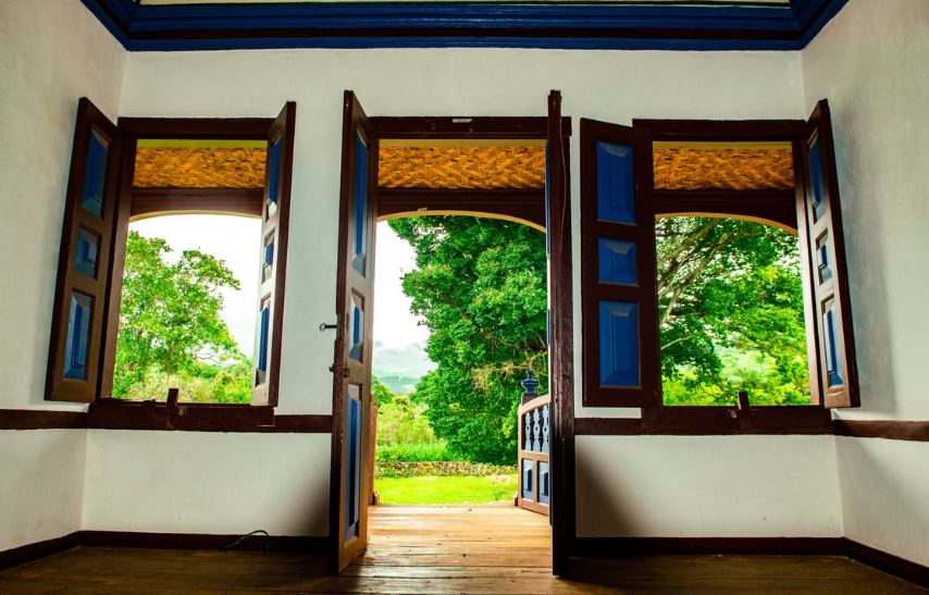 Window & Doors Open in House
