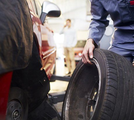 removing tyre