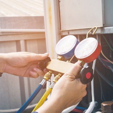 Residential and Commercial checking air conditioning unit