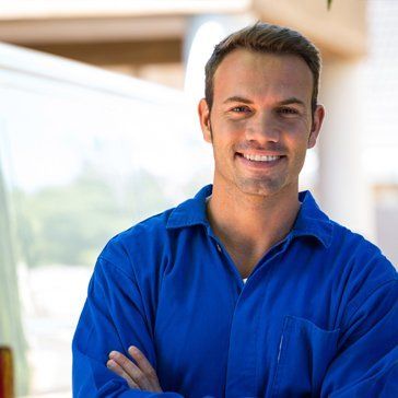 Honest Values repair man smiling