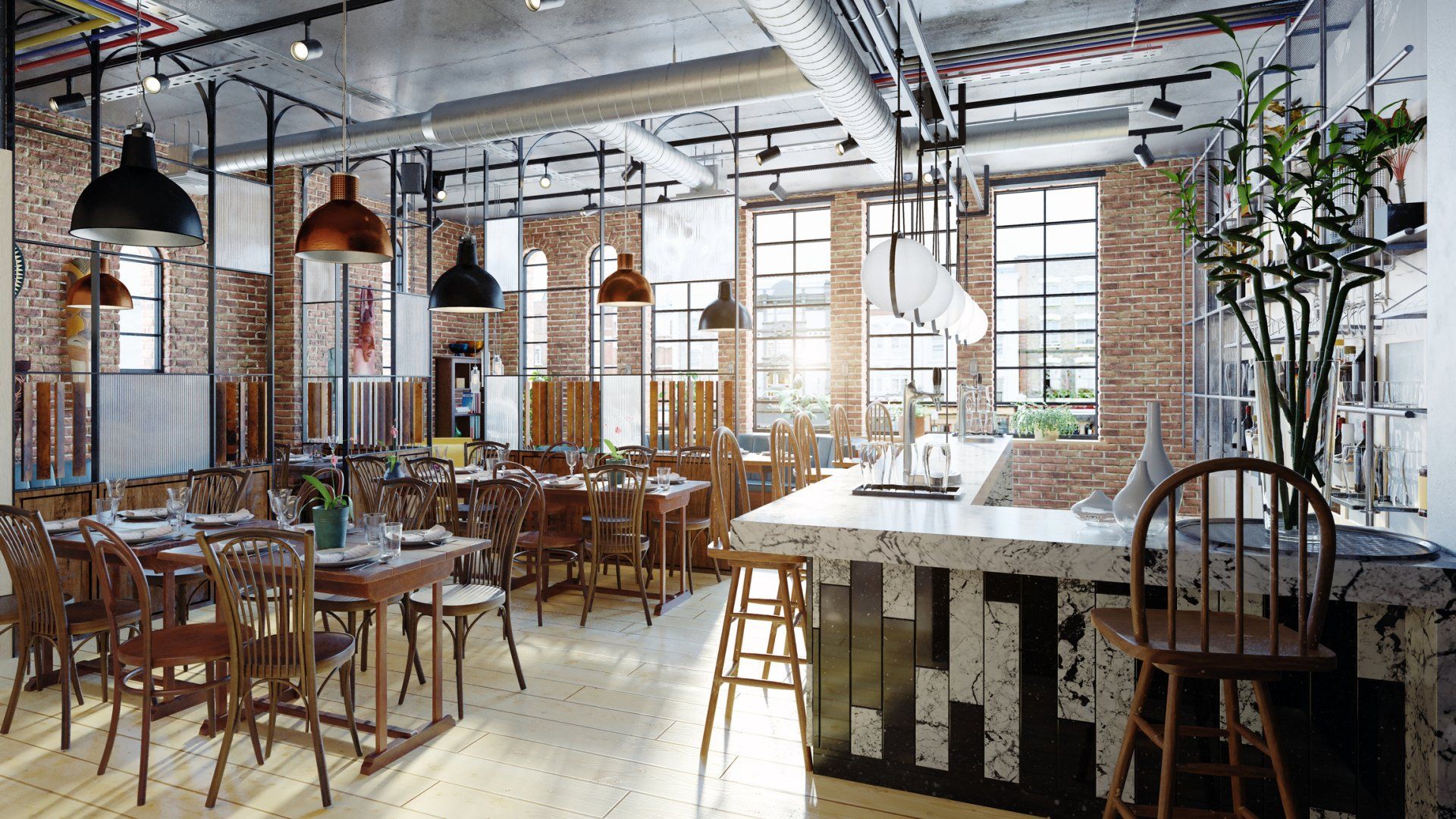 Modern Restaurant — Zanesville, OH — Hamilton, Waltman, Obenour, Melsheimer & Assoc., LLC